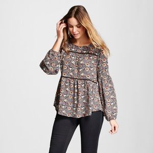 Knox Rose Floral pattern Shirt